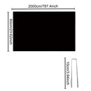 Tela geotextil antimalezas 2x10m | 10 púas en U | PP