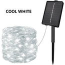 Guirnalda Luces Solares LED Impermeables 8 Modos para Jardín