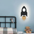 Lámpara LED de Pared Cohete para Habitación Infantil