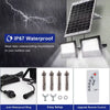 Luz LED solar 400W | 2 cabezales