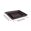 Maceta rectangular imitación arcilla púrpura | Bonsái + suculentas