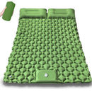 Colchoneta Inflable Doble para Camping con Almohada y Bomba