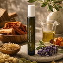 Sandalwood Essential Oil Roller — Warm Grounding Ritual for Sensory Calm, Rest & Emotional Reset
