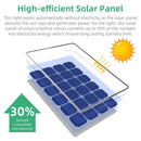 Luces solares 92 LED 2 en 1 | IP67 impermeable para jardín