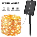 Lámpara solar LED 200/300 LED | Cadena con temporizador para exteriores