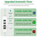 uz de cultivo LED anillo espectro completo | Timer 3/6/12H