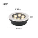 Luz LED subterránea | IP68 | Para caminos de jardín