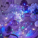 Guirnalda LED Alambre Cobre/Plata | Impermeable | 1 a 20m para Bodas