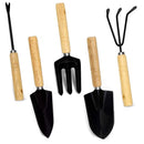 Set jardinería 9 piezas | Pala, empujador, guantes y tijeras regalo