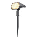 Luces solares 92 LED 2 en 1 | IP67 impermeable para jardín