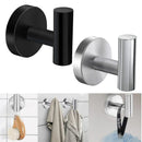 Ganchos Para Toallas De Baño Acero Inoxidable Montaje Pared