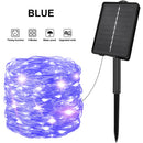 Lámpara solar LED 200/300 LED | Cadena con temporizador para exteriores