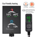 Almohadilla térmica con termostato LCD | IPX7 110-5W