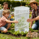Malla protectora para plantas | 4 estacas + 6 etiquetas