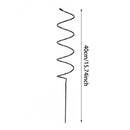 Poste espiral soporte plantas 6uds | Metal para enredaderas y jardín