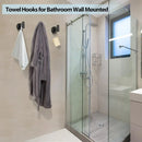Ganchos Para Toallas De Baño Acero Inoxidable Montaje Pared