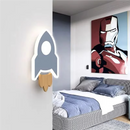 Lámpara LED de Pared Cohete para Habitación Infantil