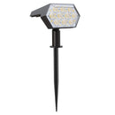 Luces solares 92 LED 2 en 1 | IP67 impermeable para jardín