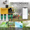 Temporizador riego WiFi 2/4 zonas solar | App Smart Life + 2.4GHz