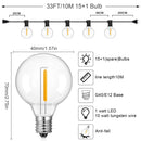 Guirnalda LED G40 Exterior | Impermeable Antigolpes | 220V