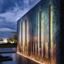 Luz LED pared exterior IP65 | Moderna impermeable para jardín