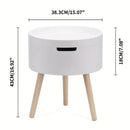 Stylish - Practical Open-Top Storage Side Table