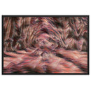 LOVE IS WHEN YOU CAN SEE WITHIN ME A.K PREMIUM Framed Poster