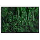 AMONG THE FOUR SEASONS YOU ARE THE FIFTH SENSE Velvet Edition Framed Poster