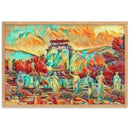 A SUNDAY AT THE ORACLE OF DELPHI Premium Framed Poster