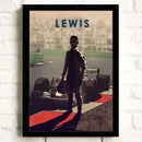 Poster Formel 1 Rennwagen Grand Prix Rennfahrer Legenden ·  Deko Print ohne Rahmen