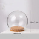 Cubierta de Vidrio Transparente HILDAR para Flores y Decoración