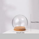 Cubierta de Vidrio Transparente HILDAR para Flores y Decoración