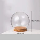 Cubierta de Vidrio Transparente HILDAR para Flores y Decoración